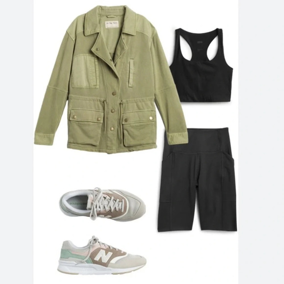 Free people Saturday Utility Jacket small - Picture 2 of 8